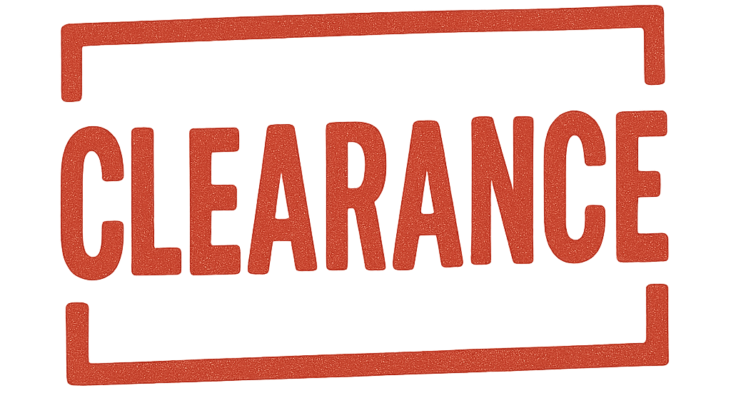 Clearance Badge
